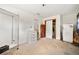 View of an unfinished room with basic amenities, storage, and potential for customization at 6250 Graceland Cir, Morrow, GA 30260