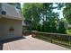 Enjoy the outdoors from this wood deck overlooking the lush, mature landscaping at 1464 Chatsworth Trace, Lawrenceville, GA 30044
