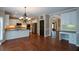 Dining area leading to the kitchen and entry at 1464 Chatsworth Trace, Lawrenceville, GA 30044