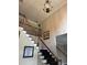 Beautiful staircase with decorative iron and wooden accents at 1464 Chatsworth Trace, Lawrenceville, GA 30044
