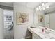 Bright bathroom with white vanity and bedroom view at 5511 Highland Preserve Dr, Mableton, GA 30126