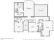 Floorplan of the home with bedroom and bathroom layouts at 5511 Highland Preserve Dr, Mableton, GA 30126