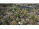 Aerial view of a home nestled among lush greenery and a tranquil lake at 2689 Spring Rock Ne Ct, Roswell, GA 30075