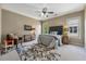 Comfortable bedroom featuring an area rug and natural light at 3405 Camellia Ln, Suwanee, GA 30024