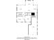 Main floor plan with kitchen, living and Gathering rooms, dining area, garage and a bedroom at 3405 Camellia Ln, Suwanee, GA 30024