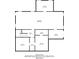 Floorplan displaying the basement layout with various rooms and storage spaces at 3405 Camellia Ln, Suwanee, GA 30024