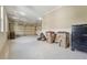 Spacious three car garage with two doors, epoxy flooring and ample storage at 3405 Camellia Ln, Suwanee, GA 30024