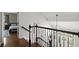 Upstairs hallway with views of the staircase and bedroom at 170 Shelli Ln, Roswell, GA 30075
