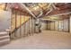 Unfinished basement featuring open layout, concrete floors, exposed duct work, and roughed in plumbing at 4098 Charlotte Se Ct, Smyrna, GA 30082
