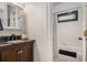 Bathroom with granite vanity and shower/tub combo at 351 Prestbury Ct, Suwanee, GA 30024