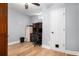 Functional home office with neutral colors, built-in shelves, and ample workspace at 351 Prestbury Ct, Suwanee, GA 30024