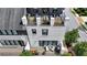 Stunning upper deck with outdoor seating and rooftop terrace on this modern home at 6399 Lucent Ln, Atlanta, GA 30328