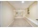 Unfinished basement leading to a door and features a small window at 300 Twin Tendrils Sw, Atlanta, GA 30331