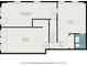 Basement floor plan with labeled rooms and measurements at 300 Twin Tendrils Sw, Atlanta, GA 30331
