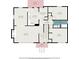 First floor plan with labeled rooms and measurements at 300 Twin Tendrils Sw, Atlanta, GA 30331