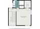 Second floor plan with labeled rooms and measurements at 300 Twin Tendrils Sw, Atlanta, GA 30331