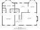 Detailed floor plan featuring spacious layout with primary bedroom, kitchen, dining, and living room at 507 Wintergreen Way, Canton, GA 30115