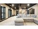 Spacious basement with modern furniture, neutral colors, and plenty of natural light at 2822 Prado Ln, Marietta, GA 30066