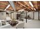 Spacious basement providing ample living space with wood accents and potential for customization at 3409 Shorelake Dr, Tucker, GA 30084