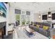 Comfortable living area with fireplace and open layout at , Atlanta, GA 30315