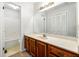 Bathroom featuring a vanity, a mirror, and a toilet and bathtub behind an open door at 1003 Cannongate Sw Xing, Marietta, GA 30064