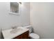 Bathroom vanity and toilet at 223 Dogwood Ln, Lawrenceville, GA 30046