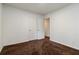 This bedroom offers carpeting and closet storage at 223 Dogwood Ln, Lawrenceville, GA 30046