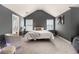 Serene bedroom with vaulted ceilings, soft lighting, and comfortable furnishings at 2780 Lakeview Walk, Decatur, GA 30035