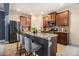 Charming kitchen featuring stainless steel appliances, granite countertops, and a convenient center island at 2780 Lakeview Walk, Decatur, GA 30035