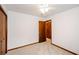 Bedroom featuring neutral walls, carpet floors and a closet at 2923 Bicentennial Dr, Stone Mountain, GA 30087