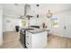 The kitchen features a large island, open layout, and a seamless transition to the living area at 4020 Ester Sw Dr, Atlanta, GA 30331