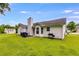 A well-maintained backyard with a cozy patio area perfect for grilling and outdoor relaxation at 102 Natalie Ct, Dallas, GA 30157