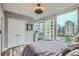 Cozy bedroom with floor-to-ceiling windows and modern decor at 3338 Peachtree Ne Rd # 1507, Atlanta, GA 30326