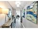 Beautifully decorated hallway with modern art and stylish decor at 3338 Peachtree Ne Rd # 1507, Atlanta, GA 30326