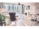 Sunlit living room with a balcony and modern furnishings overlooking the city at 3338 Peachtree Ne Rd # 1507, Atlanta, GA 30326