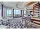 Stunning resident's lounge featuring city views, a bar, and access to the outside balcony at 3338 Peachtree Ne Rd # 1507, Atlanta, GA 30326