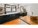 Traditional style kitchen features dark cabinetry, stainless steel appliances, and plenty of counter space at 563 Ralph Mcgill Ne Blvd, Atlanta, GA 30312