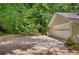Spacious driveway leading to a two-car garage at 1610 Old Mill Xing, Marietta, GA 30062