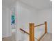 Hallway with wood and white banister at 1610 Old Mill Xing, Marietta, GA 30062