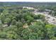 Scenic aerial view of a tree-filled neighborhood, showcasing a mix of residential and commercial areas at 1853 Pinedale Pl, Decatur, GA 30032