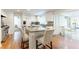 Well-equipped kitchen with a kitchen island and stainless steel appliances at 4095 N Broadland Nw Rd, Atlanta, GA 30342