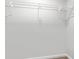 Empty walk in closet featuring white metal shelving at 2487 Highland Se Dr, Conyers, GA 30013