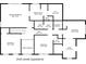 Upstairs floor plan features a primary bedroom and three additional bedrooms at 3355 Golfe Links Dr, Snellville, GA 30039