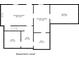 Floor plan of basement level featuring recreation room and storage space at 3355 Golfe Links Dr, Snellville, GA 30039