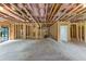 Unfinished basement space ready for customization with exposed beams and concrete floor at 3562 Clubland Dr, Marietta, GA 30068