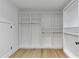 Spacious walk-in closet with custom shelving and ample storage for organization at 3562 Clubland Dr, Marietta, GA 30068