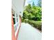 Spacious patio with a sleek railing offers an outdoor living space with natural views at 813 Crockett Ct, Decatur, GA 30033