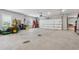 Spacious three car garage with ample storage space and parking at 540 Byrd Mountain Ln, Canton, GA 30114