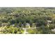 Aerial view of a secluded home nestled among dense trees offering privacy and natural beauty at 6175 River Shore Pkwy, Atlanta, GA 30328
