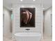 Stylish bathroom featuring a modern standalone tub and elegant wall art at 6175 River Shore Pkwy, Atlanta, GA 30328